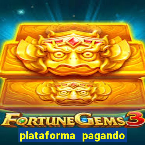 plataforma pagando no cadastro bet